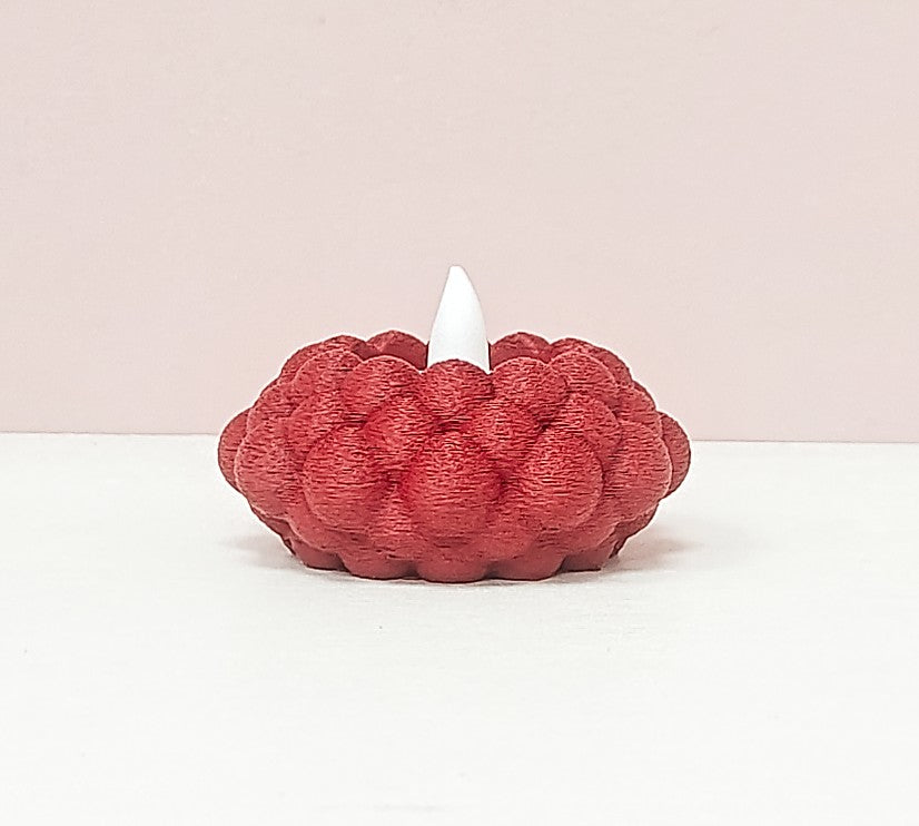 Bubble Glow – 3D-geprinte theelichthouder