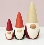 Nordic Gnomes – Set van 3 decoratieve kerstfiguren (3D-geprint)
