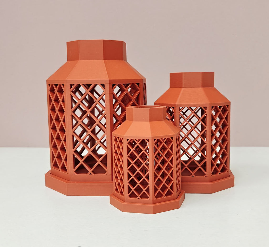 Lantaarn Casablanca – Decoratieve theelichthouders - 3 maten